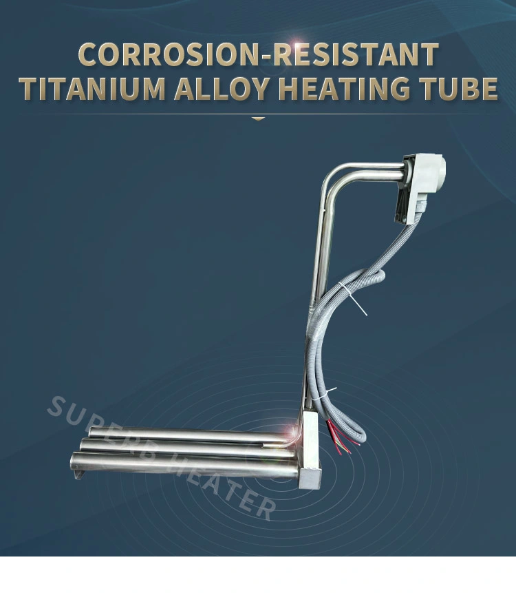 1-30kw Customized OEM Titanium Alloy Heater for Pickling Used