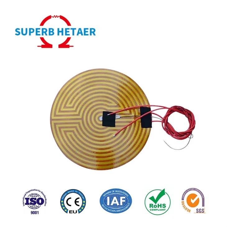 6V 12V 유연한 폴리이 미드 필름 PCB Kapton 히터