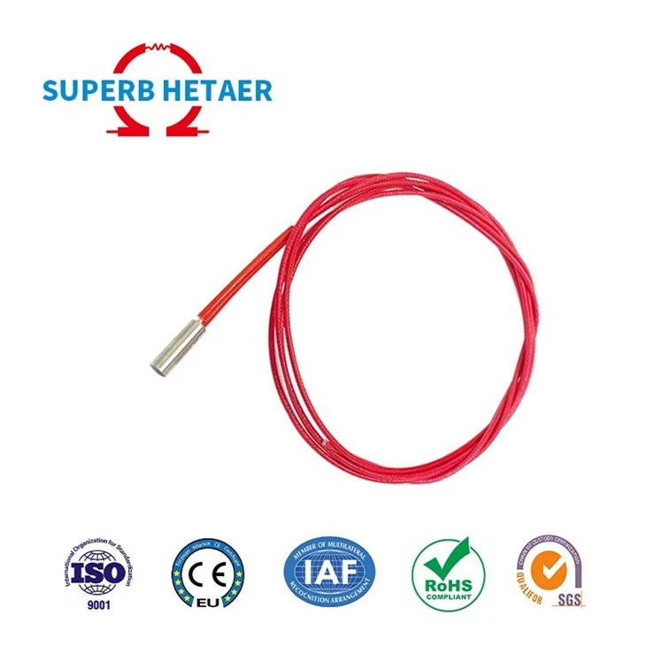 Customized High Quality Electric Finger Cartridge Heater For 3D Printers