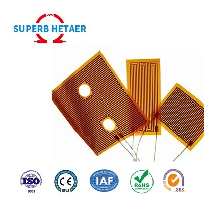 고온 전기 열 호일 Kapton 히터
